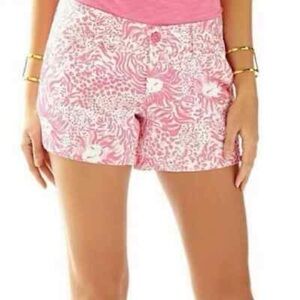 Lilly Pulitzer Callahan Shorts in Get Spotted - size 0 - NWOT